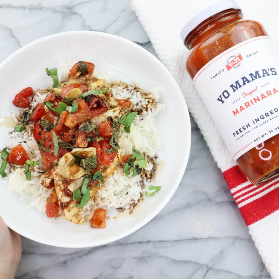 Marinara Bruschetta – Yo Mama's Foods