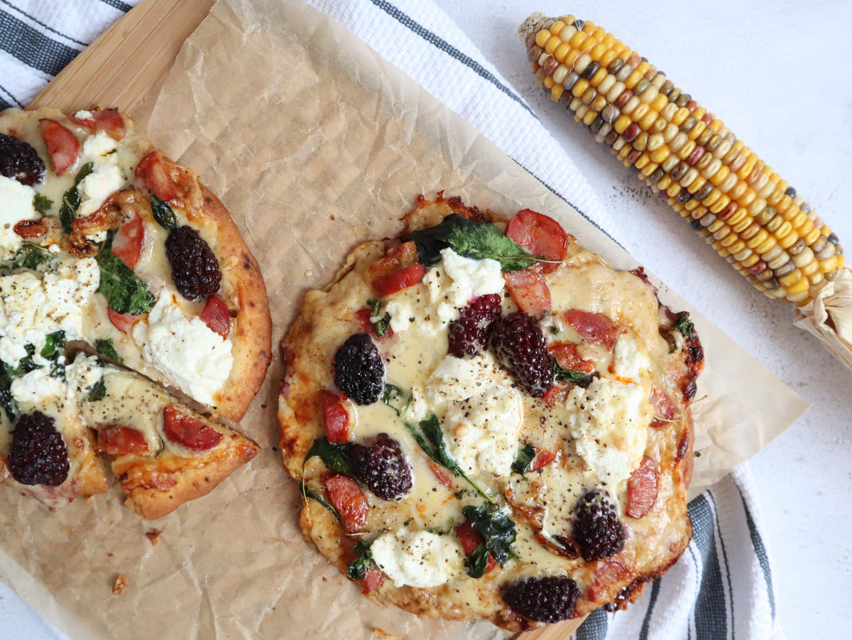 Ranch Blackberry Pizza &ndash; Yo Mama's Foods