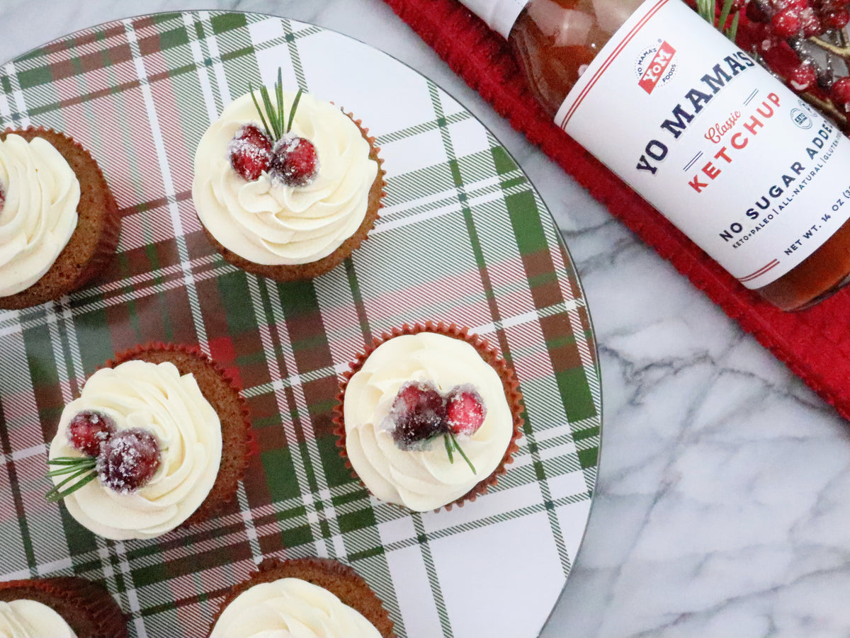 Gingerbread Cupcakes &ndash; Yo Mama's Foods