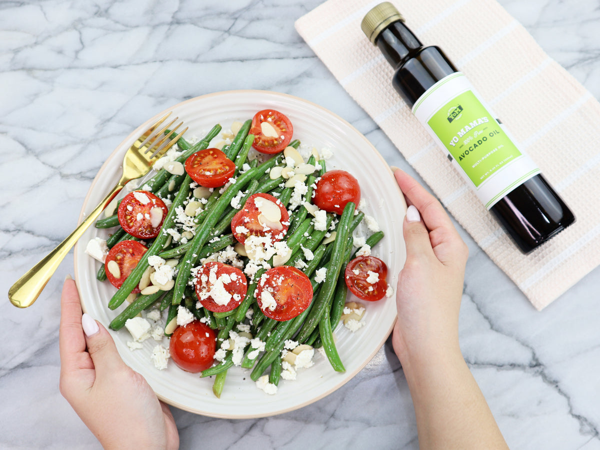 Green Bean and Feta Avocado Oil Salad &ndash; Yo Mama's Foods