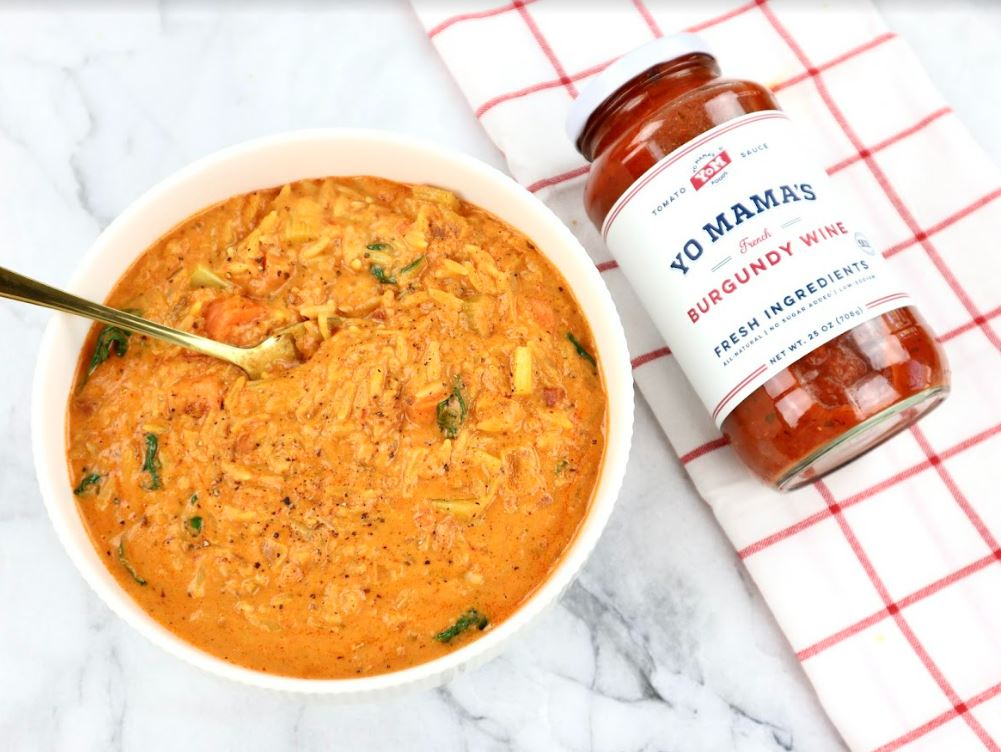 Burgundy Wine Orzo Soup – Yo Mama's Foods