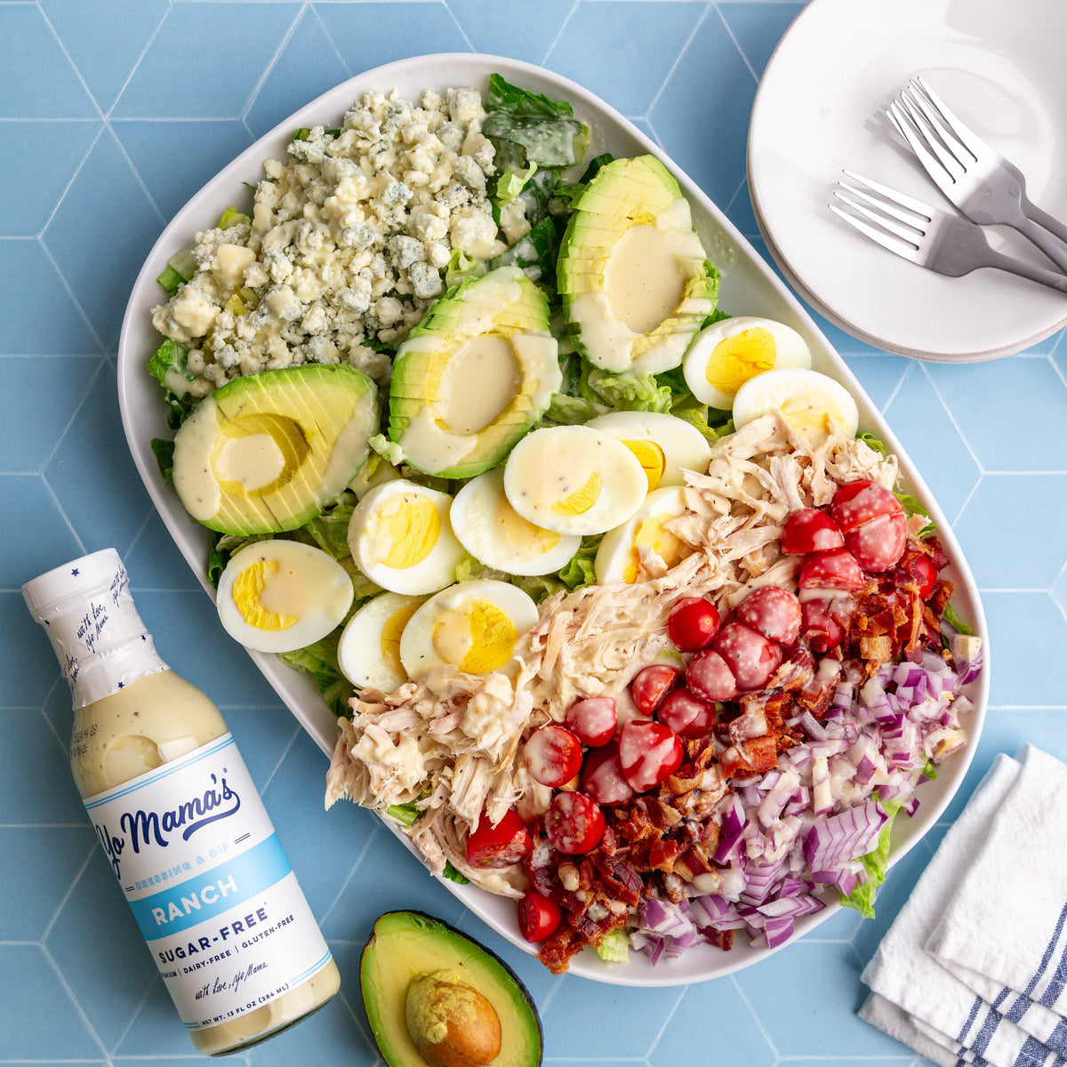 Ranch Cobb Salad – Yo Mama's Foods