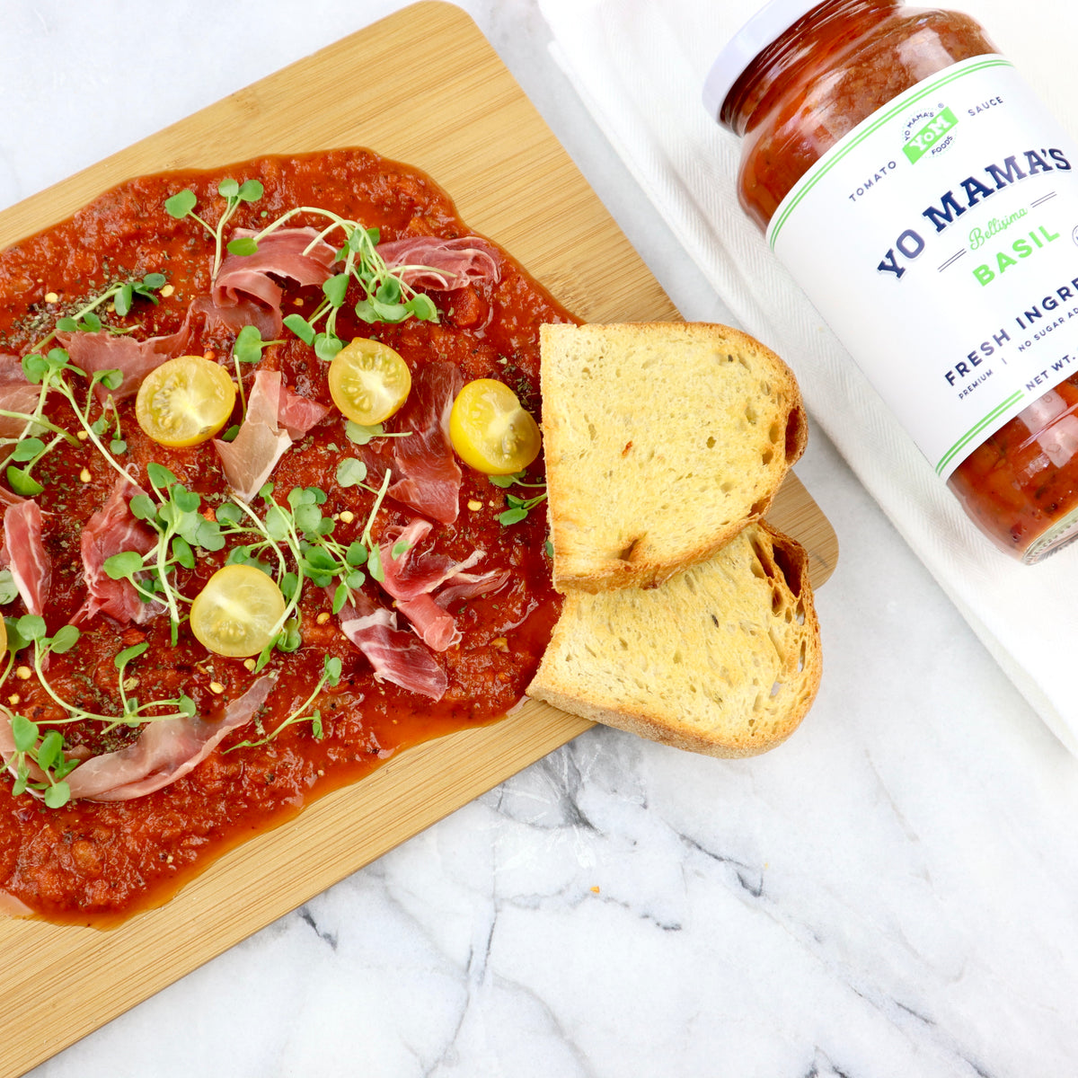 Pizza Board &ndash; Yo Mama's Foods