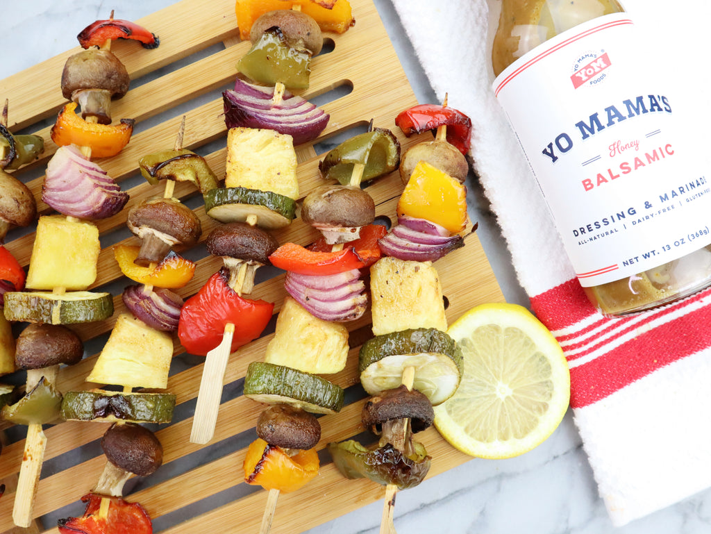 Balsamic Veggie Kebabs