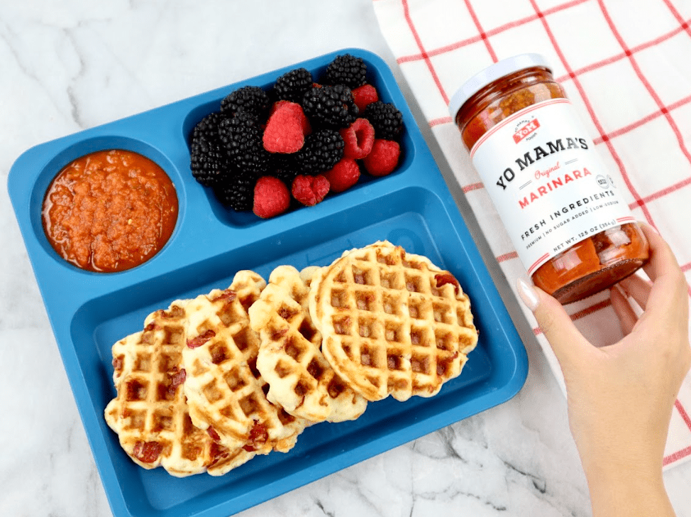 Marinara Pizza Waffles - Yo Mama's Foods